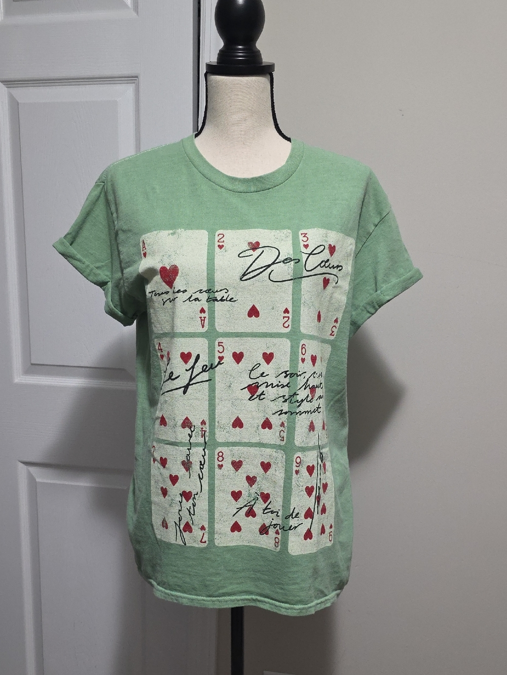 By Anthropologie Game Night Tee Shirt Top XS, S